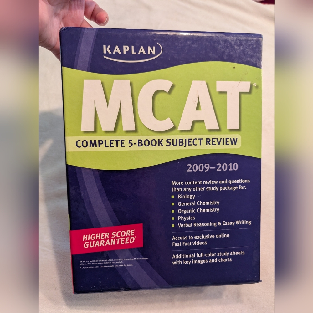 Kaplan MCAT Complete 5-Book Subject Review